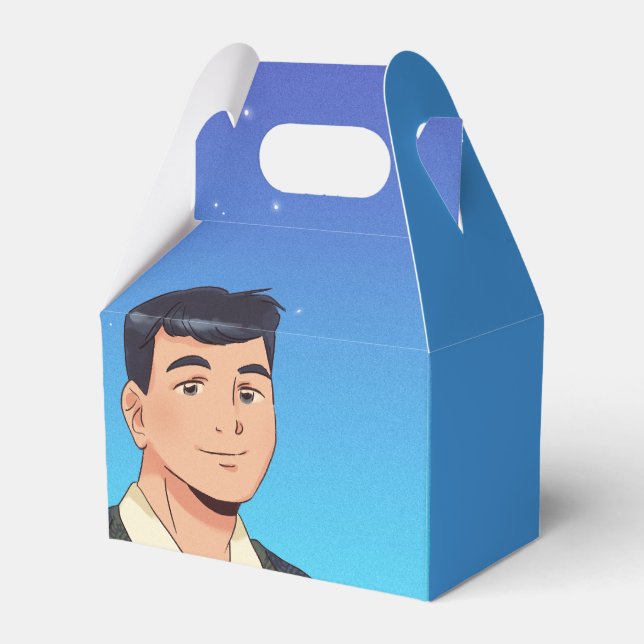 ANIME CHARACTER  FAVOR BOX (Front Side)
