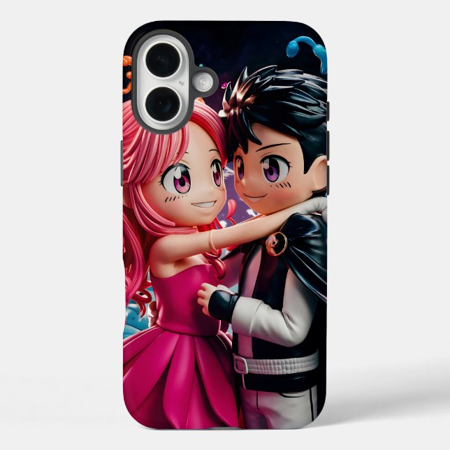 Anime Character Phone Case Design  (Back)
