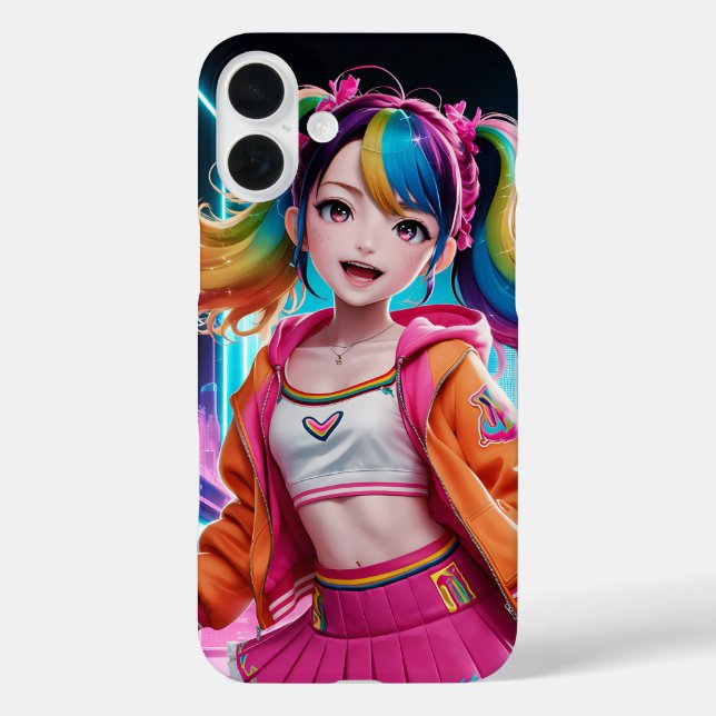 Anime Character Phone Case Design  (Back)