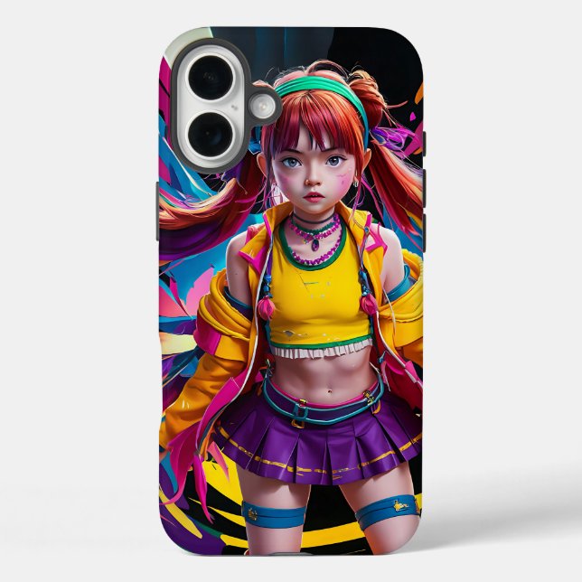 Anime Character Phone Case Design  (Back)