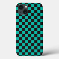 Anime Chequered Phone Case
