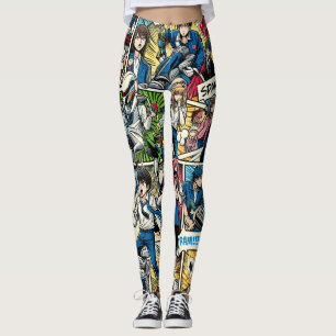 Anime Chic : Leggings tendance style manga