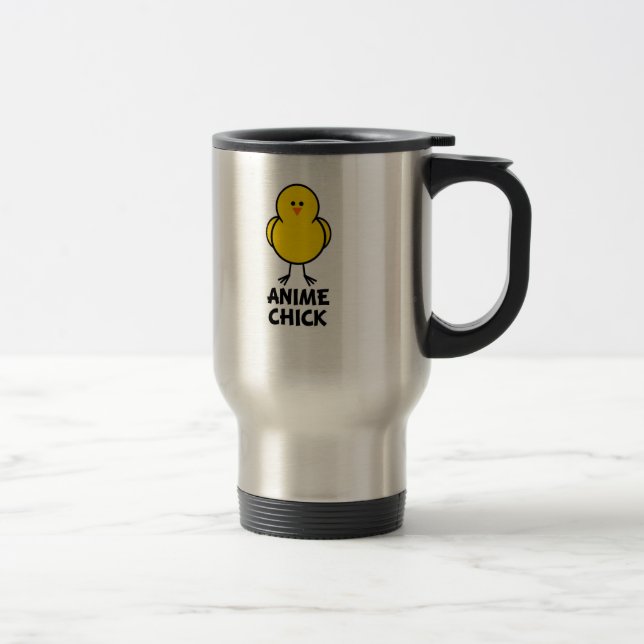 Anime Chick Travel Mug (Right)