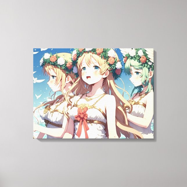 Anime Chor Canvas Print (Front)