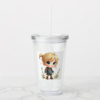 ANIME CLEAR TUMBLER