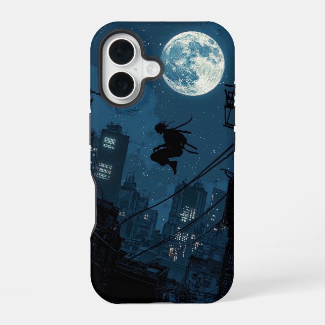 Anime Comics iPhone 16 Case (Back)