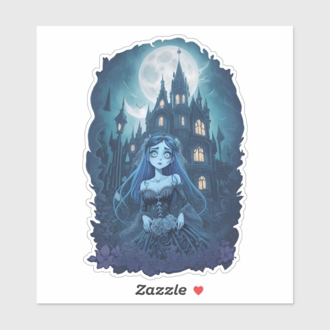 Anime Corpse Bride Sticker (Sheet)
