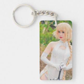 Anime Cosplay Photo Key Chain
