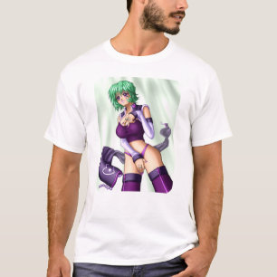 Anime Cover up Girl T-Shirt