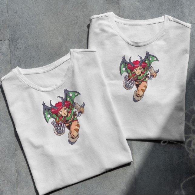 Anime Demon Girl   T-Shirt (Creator Uploaded)