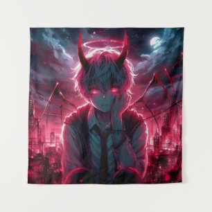 Anime Demon Tapestry