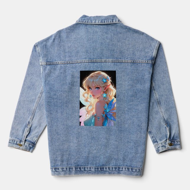 Anime Denim Jacket (Back)