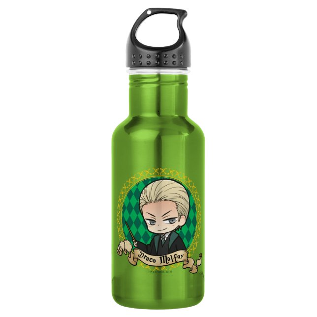 Anime Draco Malfoy 532 Ml Water Bottle (Front)