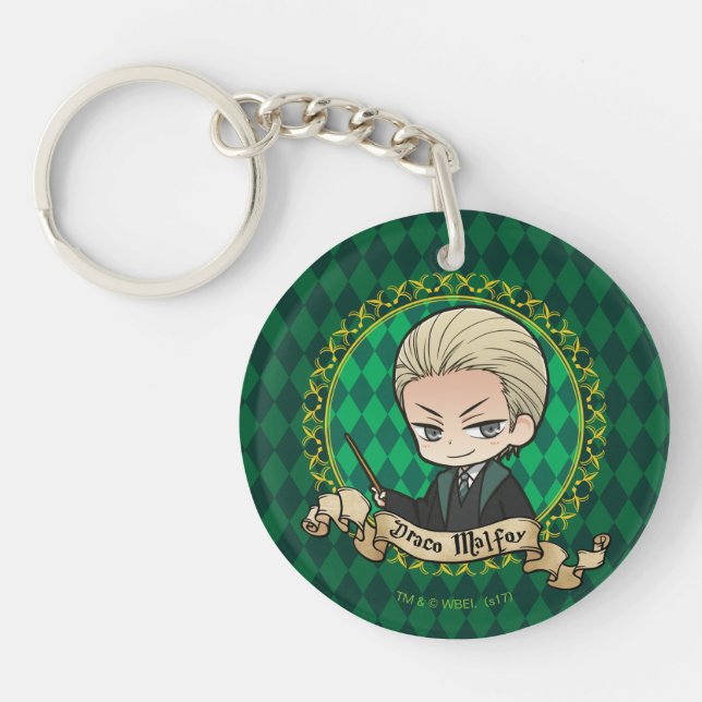 Anime Draco Malfoy Keychain (Front)