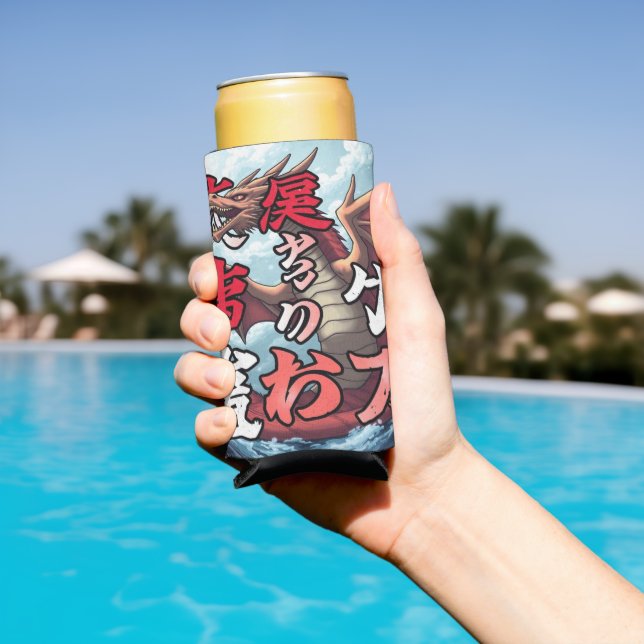 Anime Dragon Tokyo Seltzer Can Cooler (In Situ Pool)