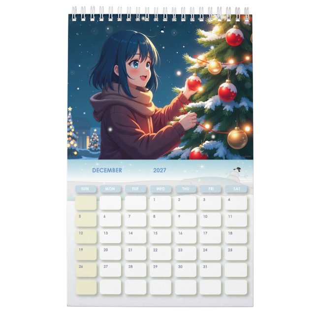 Anime Dreams 2025 - Calendrier (Dec 2027)