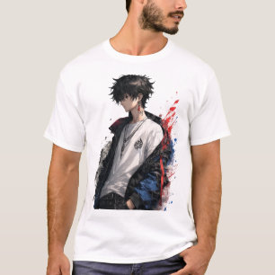 Anime Eyes "I SEE YOU" White T-Shirt Original An