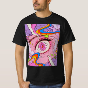 Anime Eyes Pastel Kawaii Egirl Aesthetic Japanese T-Shirt