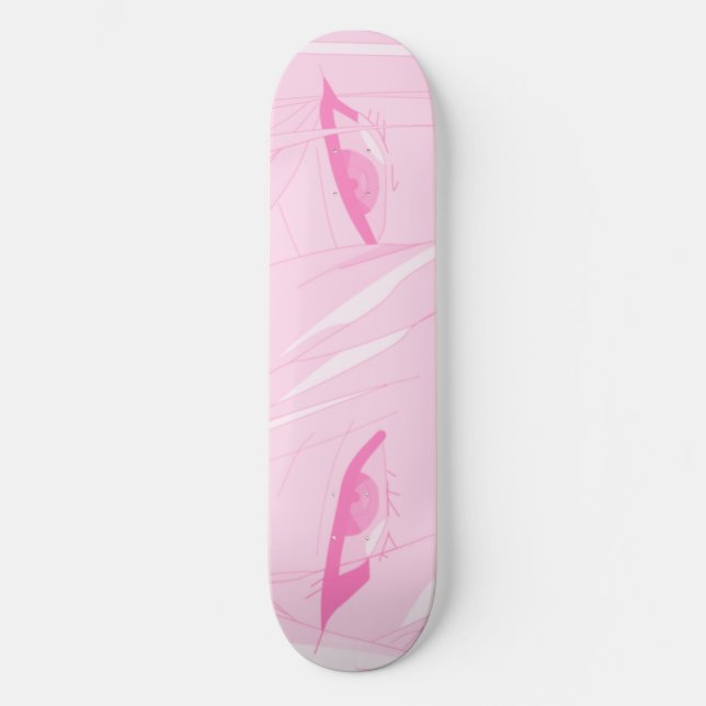 Anime Eyes Skateboard Deck (Front)