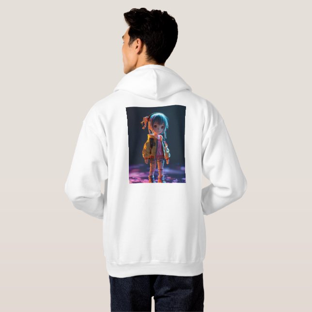 Anime fan art  hoodie (Back Full)