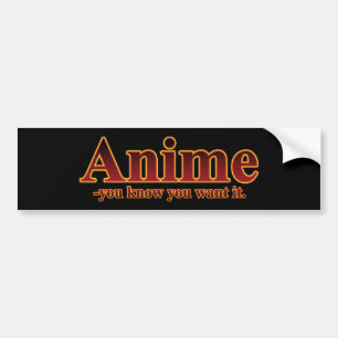 Anime Fan JokeBumper Sticker