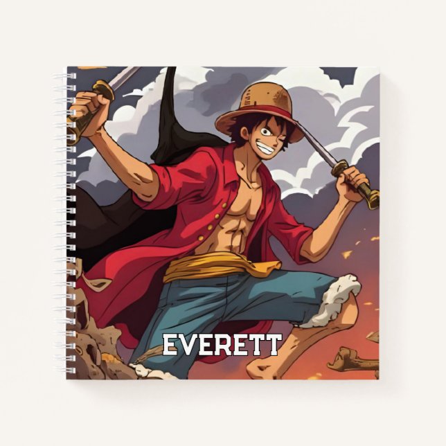 Anime Fanart Notebook (Front)