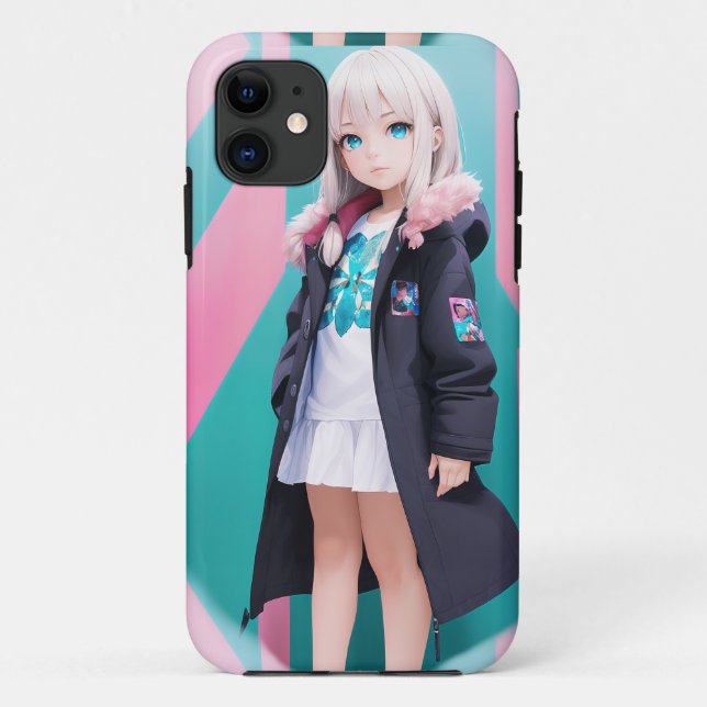 Anime Girl 039 Case-Mate iPhone Case (Back)