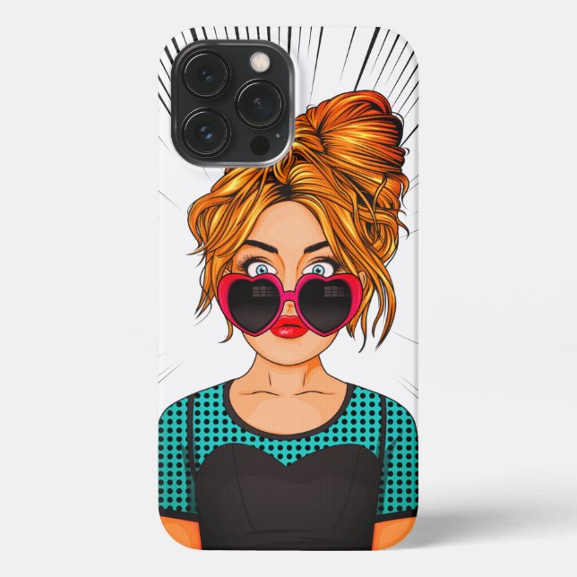 Anime Girl Beautiful iPhone Case (Back)
