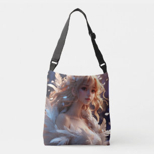 Anime girl crossbody bag