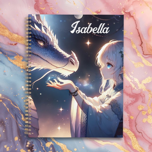 Anime Girl et son dragon Mystique Personnalisé (Créateur téléchargé)