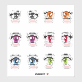 Anime girl eyes