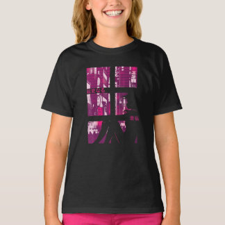 Anime Girl Eyes - Japan Culture Art - Japanese Aes T-Shirt
