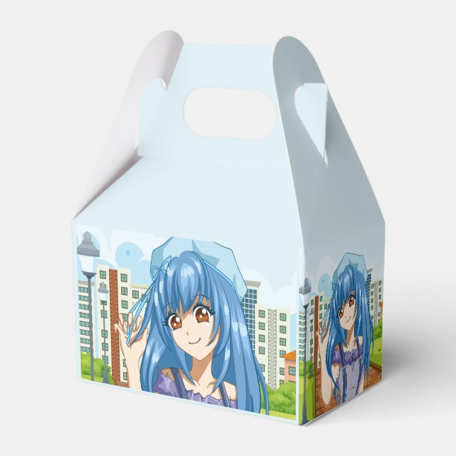  ANIME GIRL  FAVOR BOX (Front Side)