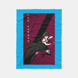 Anime Girl - Forger Image Fleece Blanket