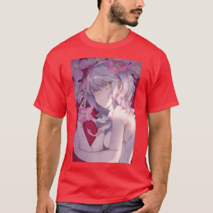 Anime Girl Kawaii Pastel Aesthetic Japanese Waifu T-Shirt