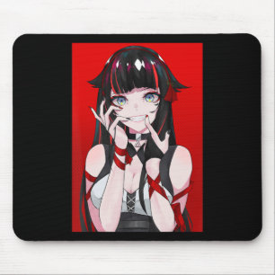 Anime Girl Kawaii Waifu Aesthetic Japanese Manga O Mouse Pad