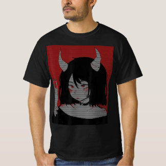 Anime Girl Kawaii Waifu Aesthetic Japanese Otaku T-Shirt
