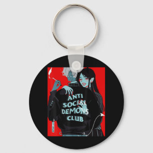 Anime Girl Kawaii Waifu Egirl Aesthetic Japanese O Keychain