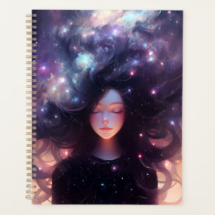 Anime Girl Made Of Stars Planner