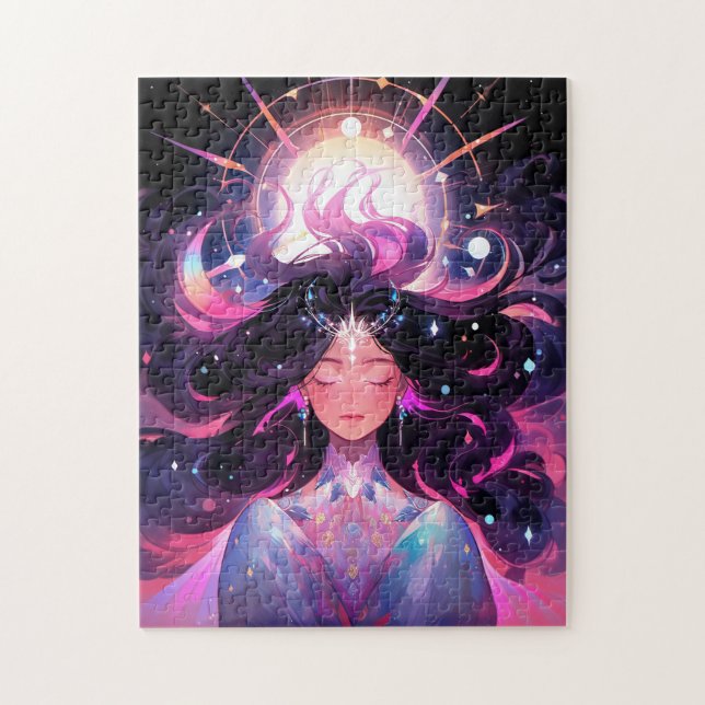 Anime Girl Magical Princess Jigsaw Puzzle (Vertical)