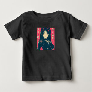 Anime Girl Manga Otaku Kawaii Anime Clothing Goth  Baby T-Shirt