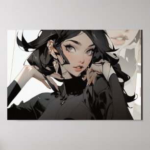Anime Girl Poster