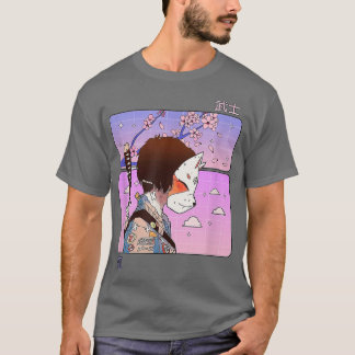 Anime Girl Samurai Pastel Goth Aesthetic Kawaii Ot T-Shirt