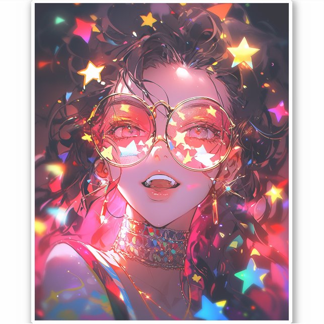 Anime Girl Stars (Front)