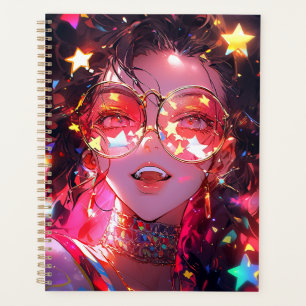 Anime Girl Stars Planner