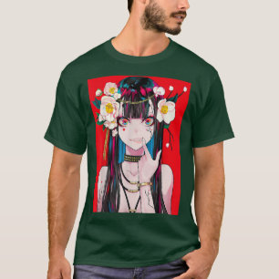 Anime Girl Waifu Japanese Aesthetic Kawaii Otaku 1 T-Shirt