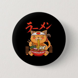 Anime Girl Waifu Who Loves Anime Ramen And Sketchi 2 Inch Round Button