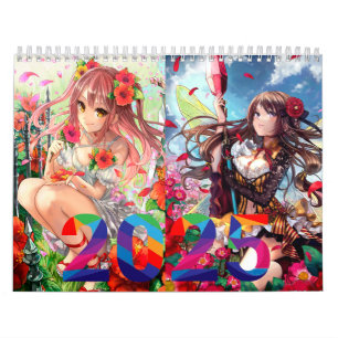 Anime Girls Calendar 2025