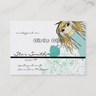 Anime Girl's Club - - Customized Business Card