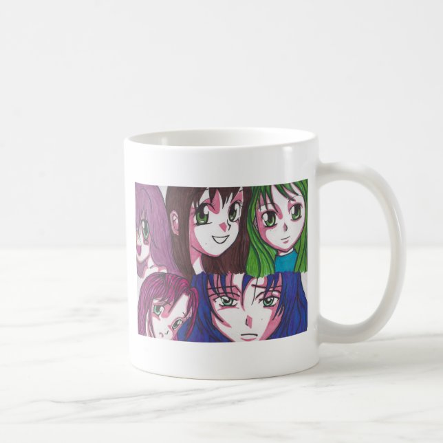 anime girls coffee mug (Right)
